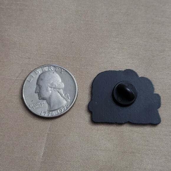 I'm an adult funny lapel collar pin - Picture 3 of 3